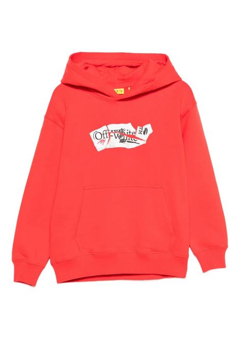 Felpa con logo OFF WHITE KIDS | OBBB001F25FLE0032501